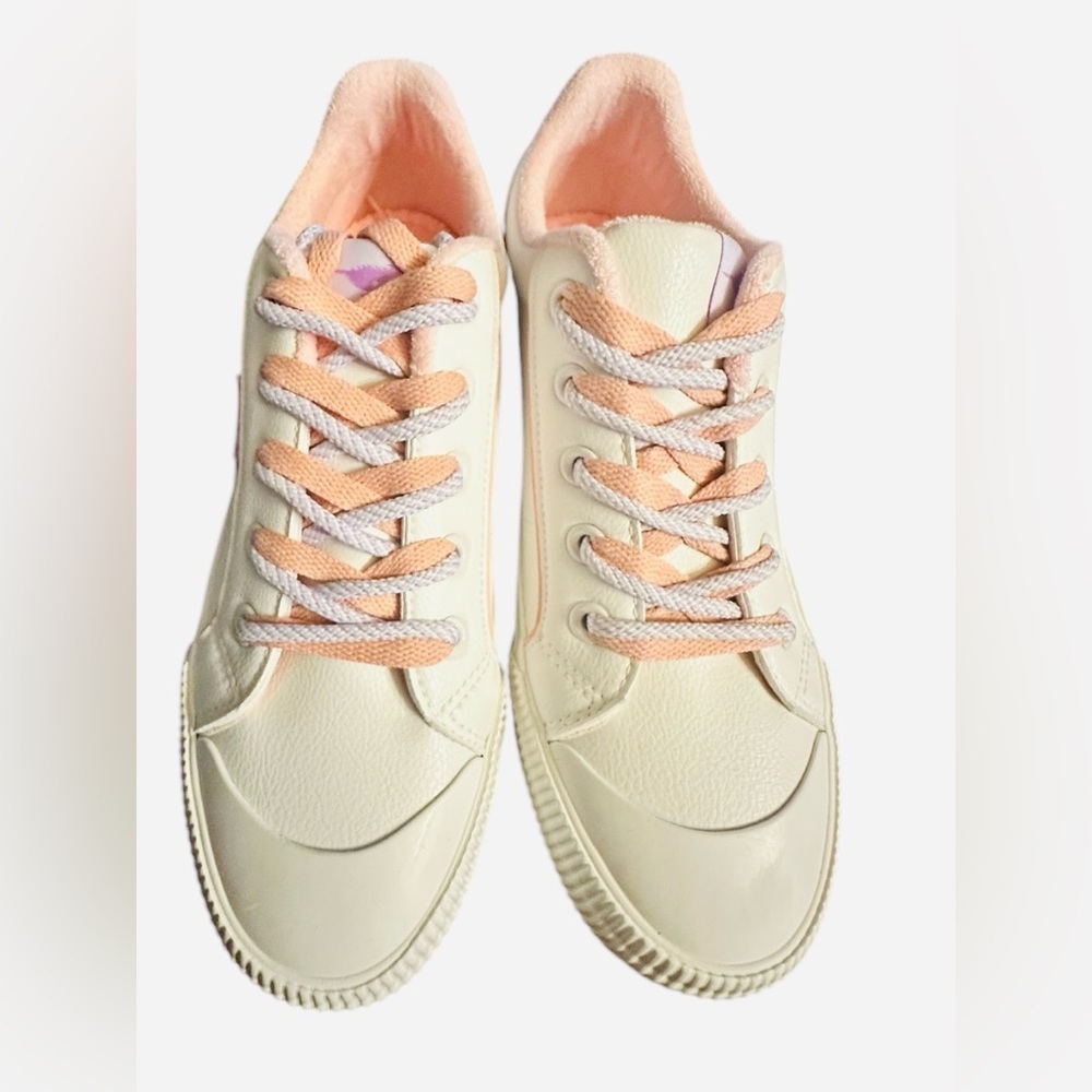 Rocket Dog Women's Cheery White Pastel Platform Sneakers - Size 9